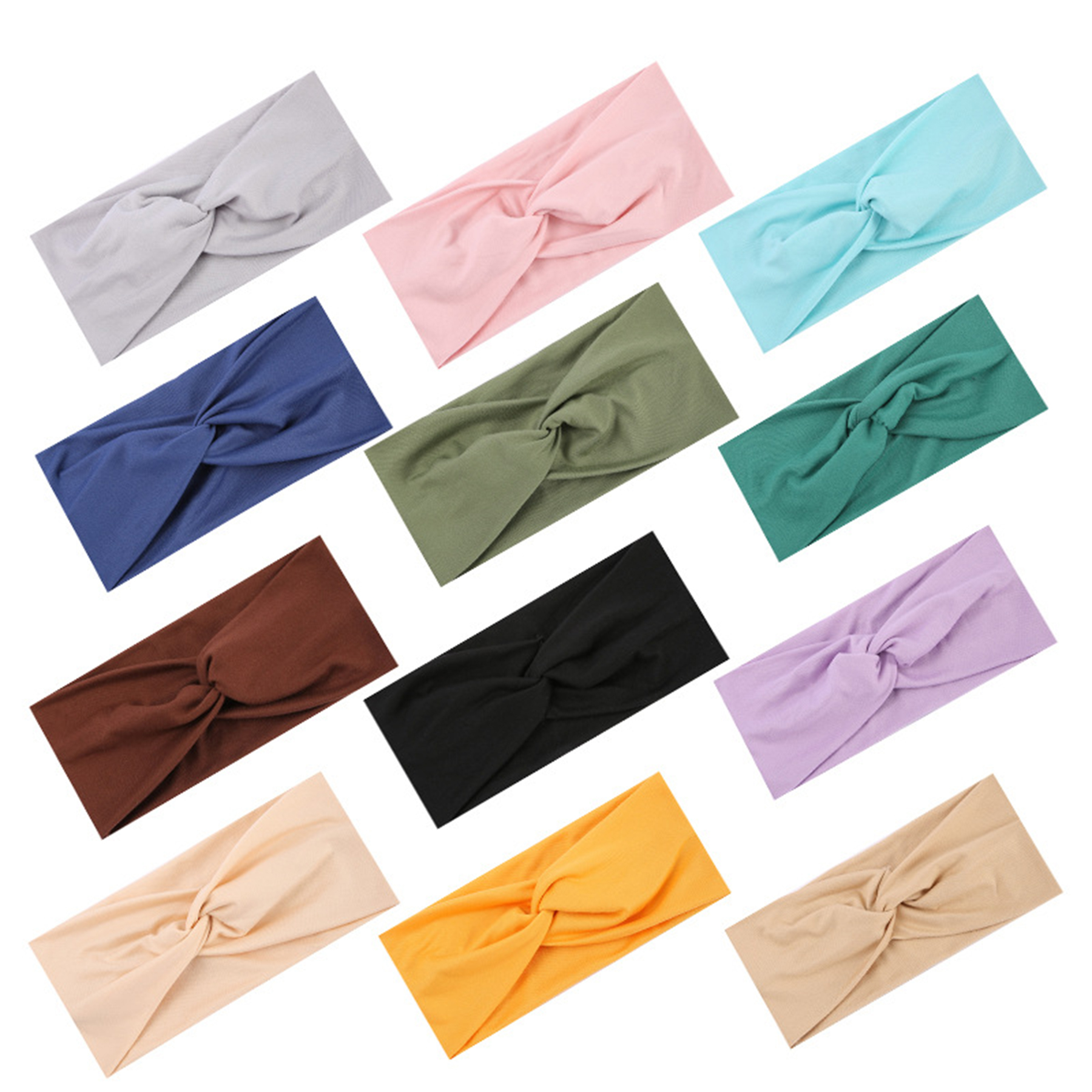 Women Soft Wide Headbands 2