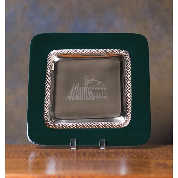 Hunter Green Stockton Serving Tray 4