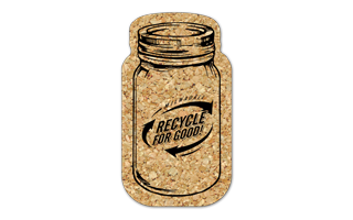 Mason Jar Cork Coaster 3