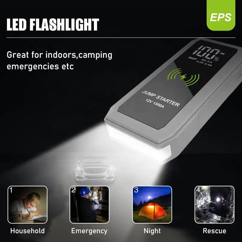 Professional Mini Car Battery Jump Starter 1