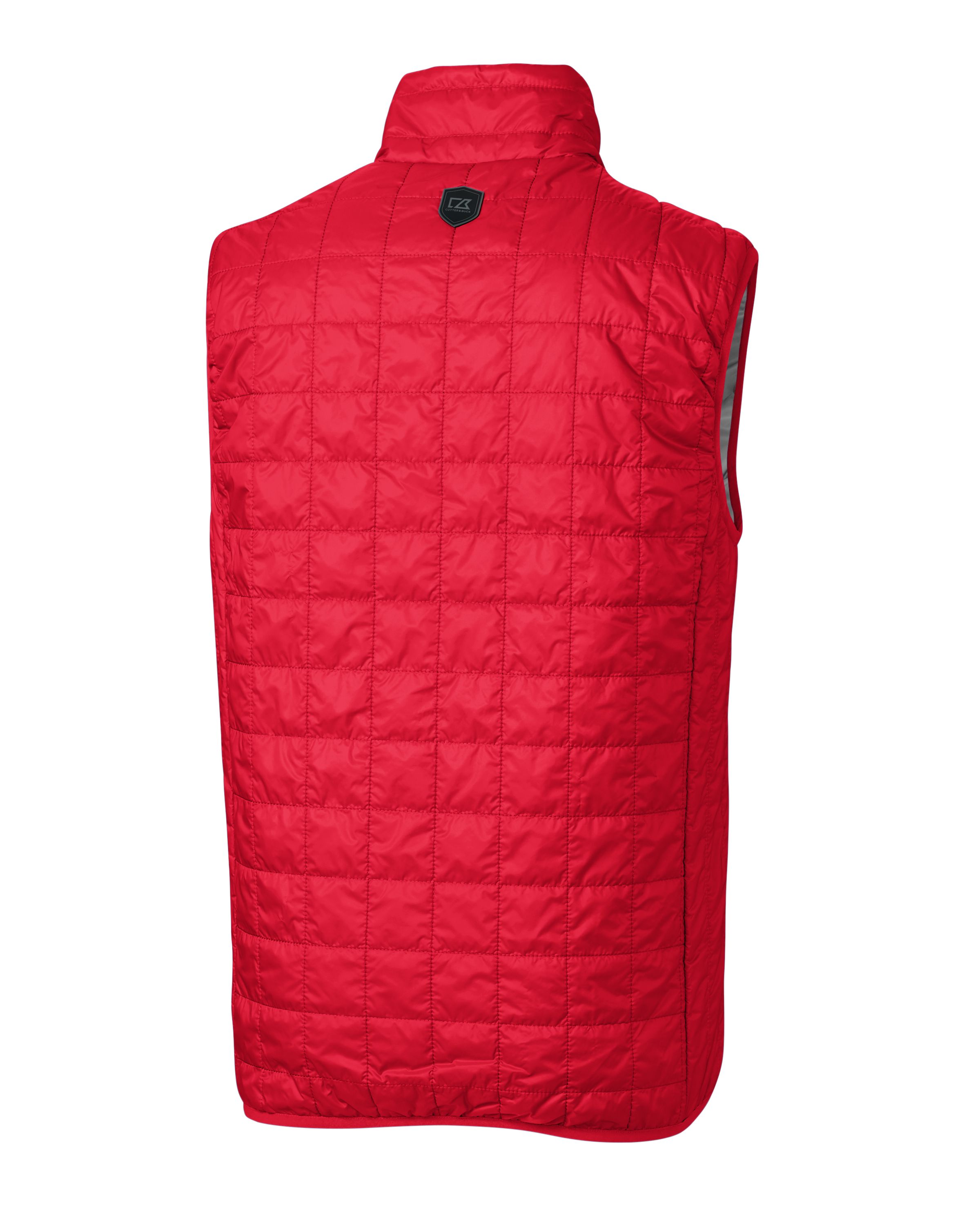 Cutter & Buck Rainier Recycled Insulated Puffer Mens Big & Tall Full Zip Vest Big & Tall 81