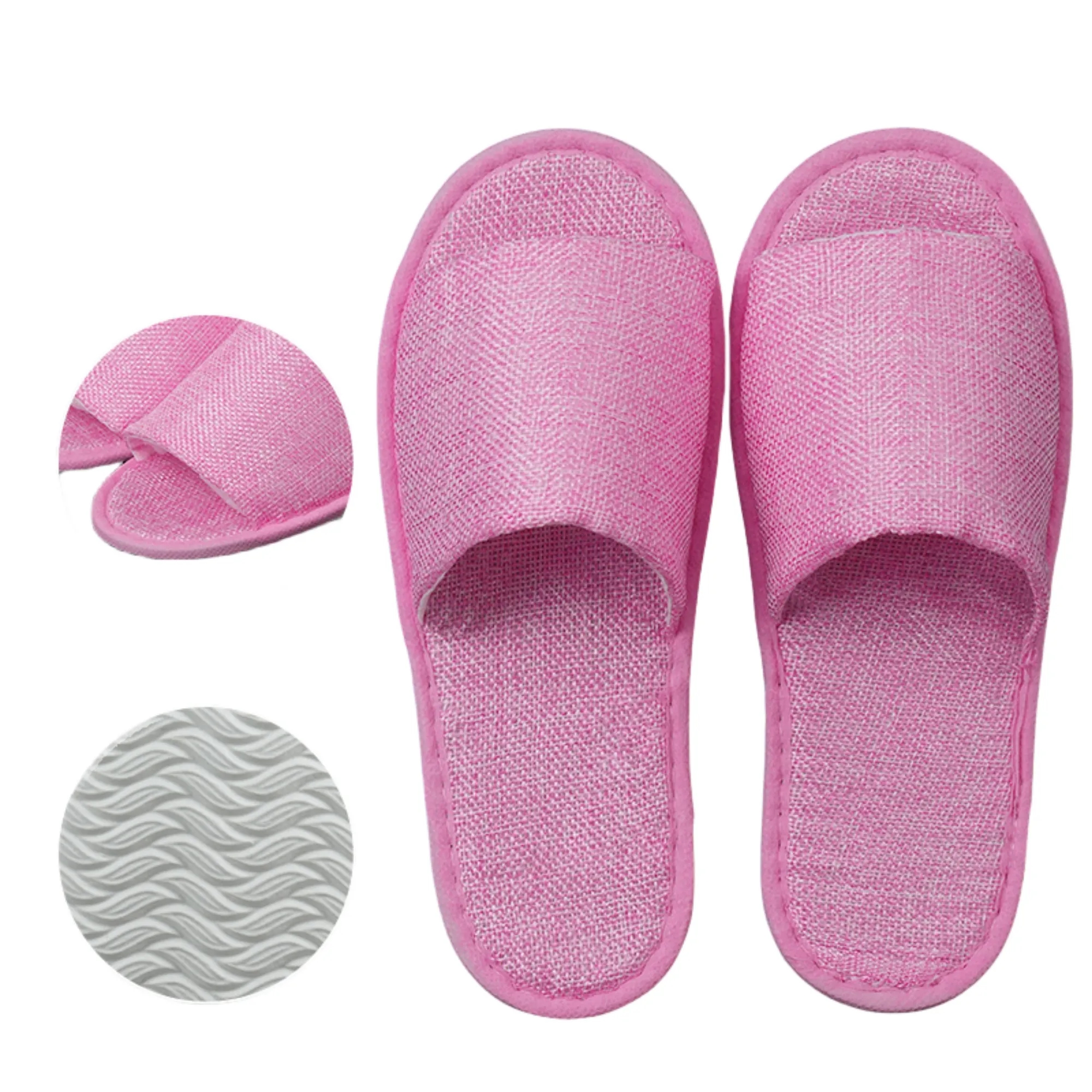 Premium Disposable Linen Slippers 7