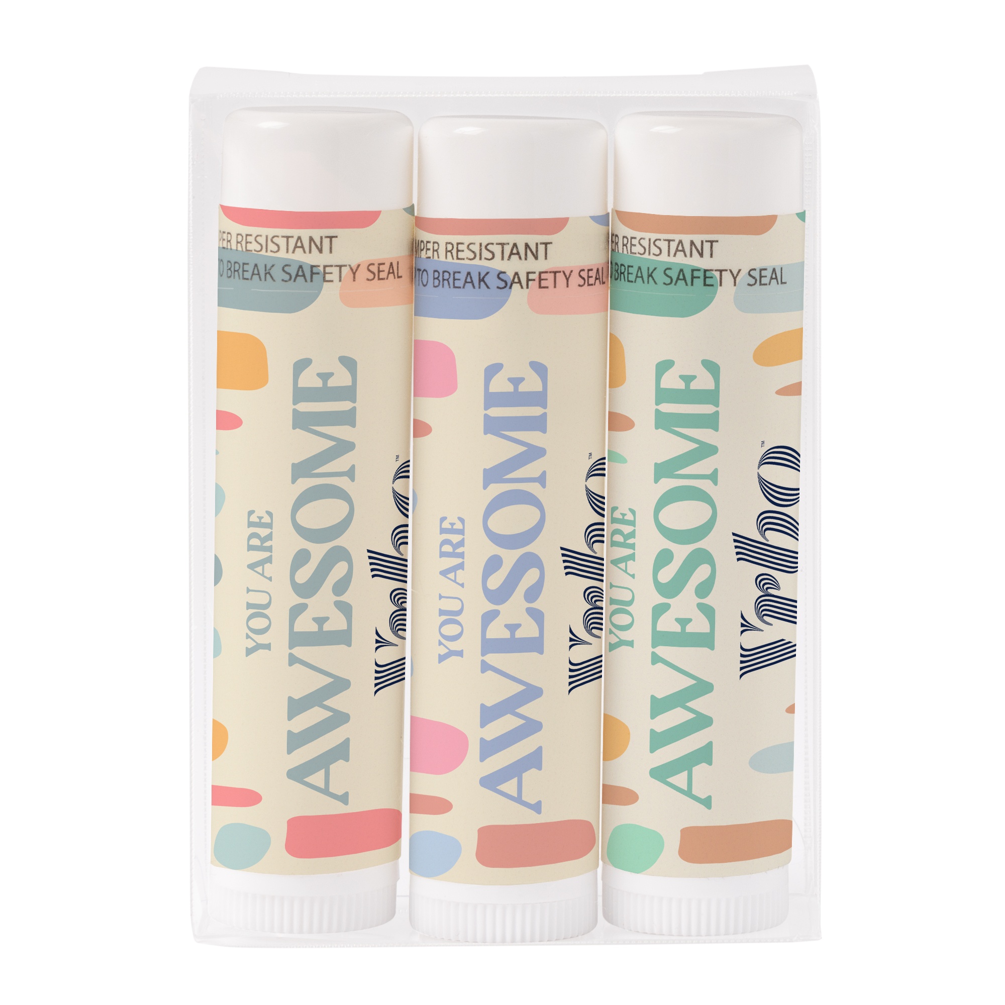 3 Pack Lip Balm SPF 15 1