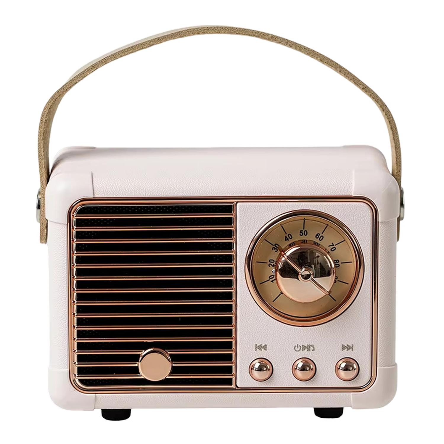Classic Retro Stereo Wireless Bluetooth Speaker 10