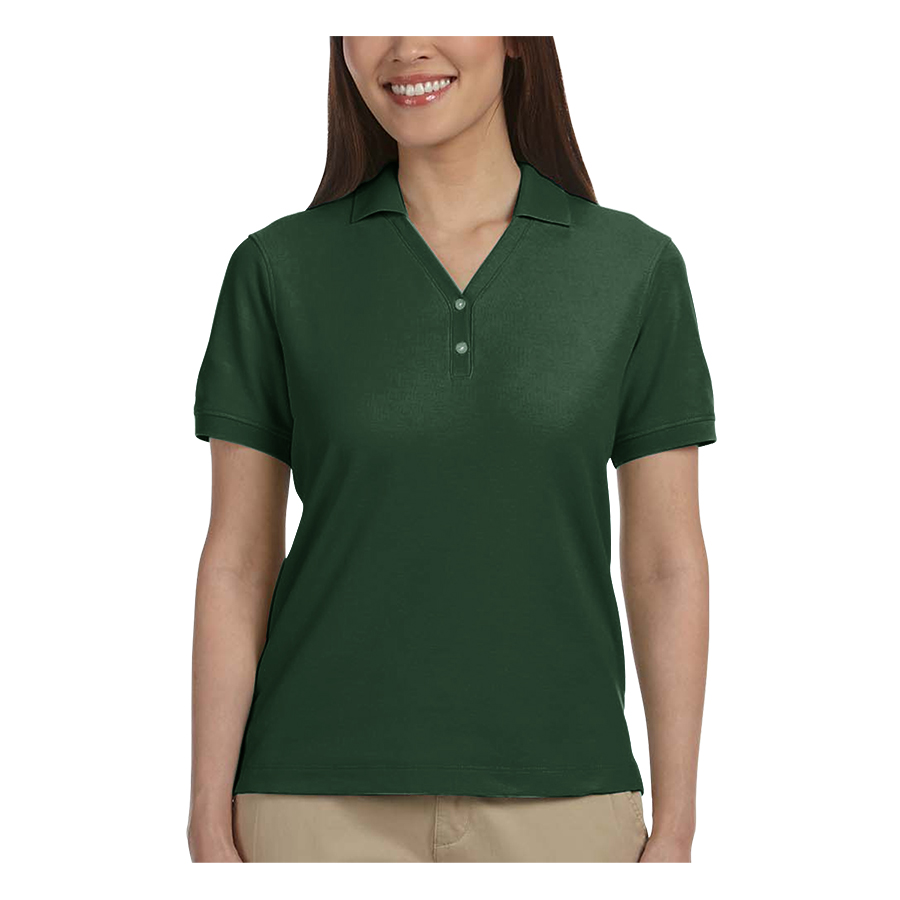 Devon & Jones Ladies' Short-Sleeve Y-Collar Polo Shirts 48