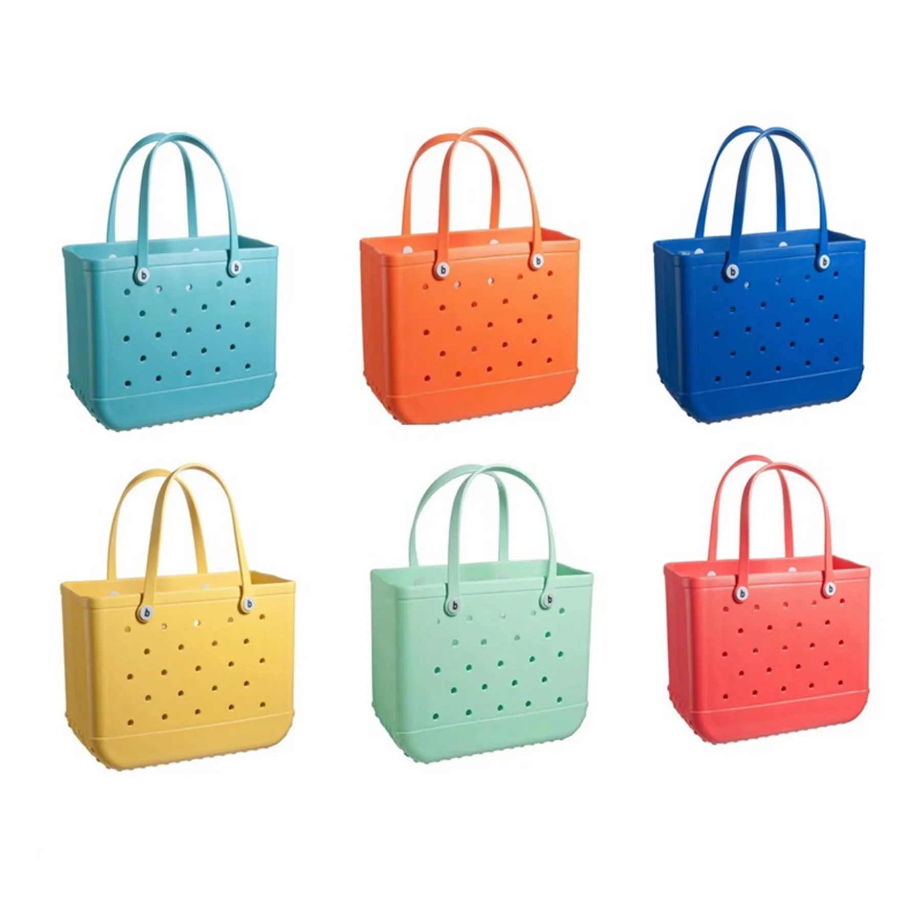 Large EVA Beach Tote Bag with Hole 6