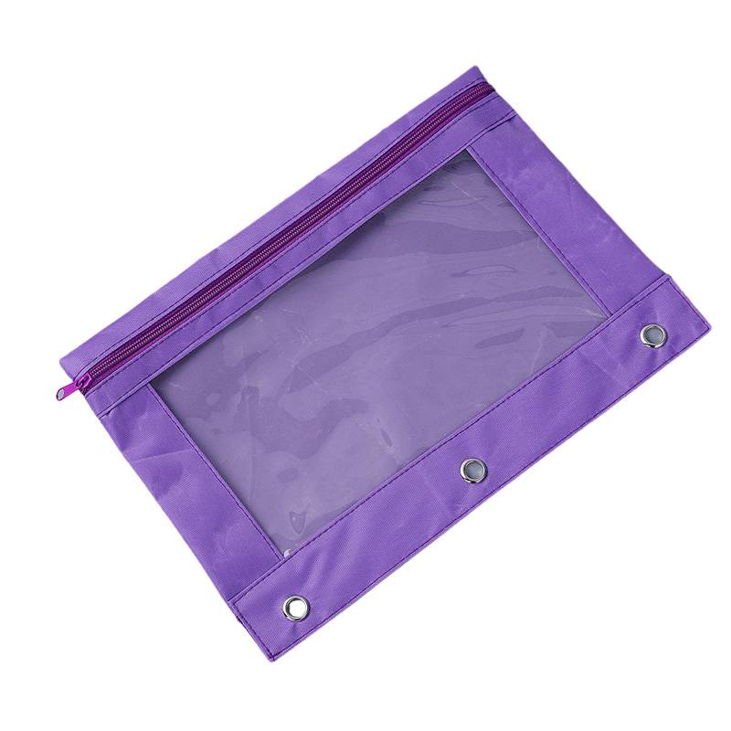 3-Ring Binder Pencil Pouch With Zipper 1