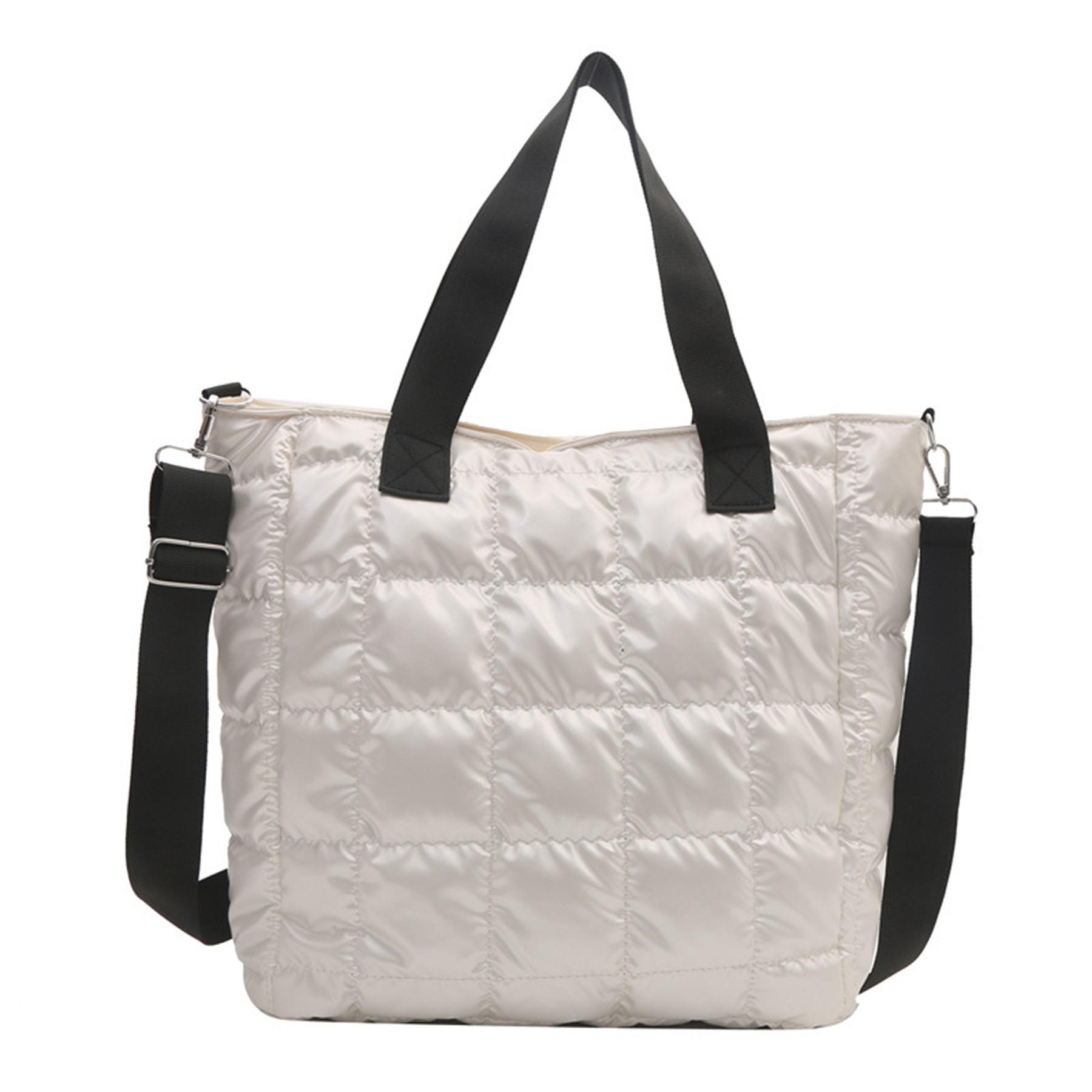 Quilted Puffy Handbag 6