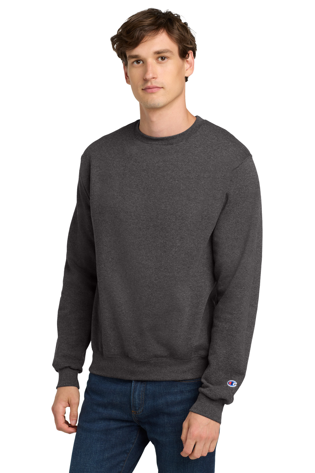 Champion Powerblend Crewneck Sweatshirt. S6000 28