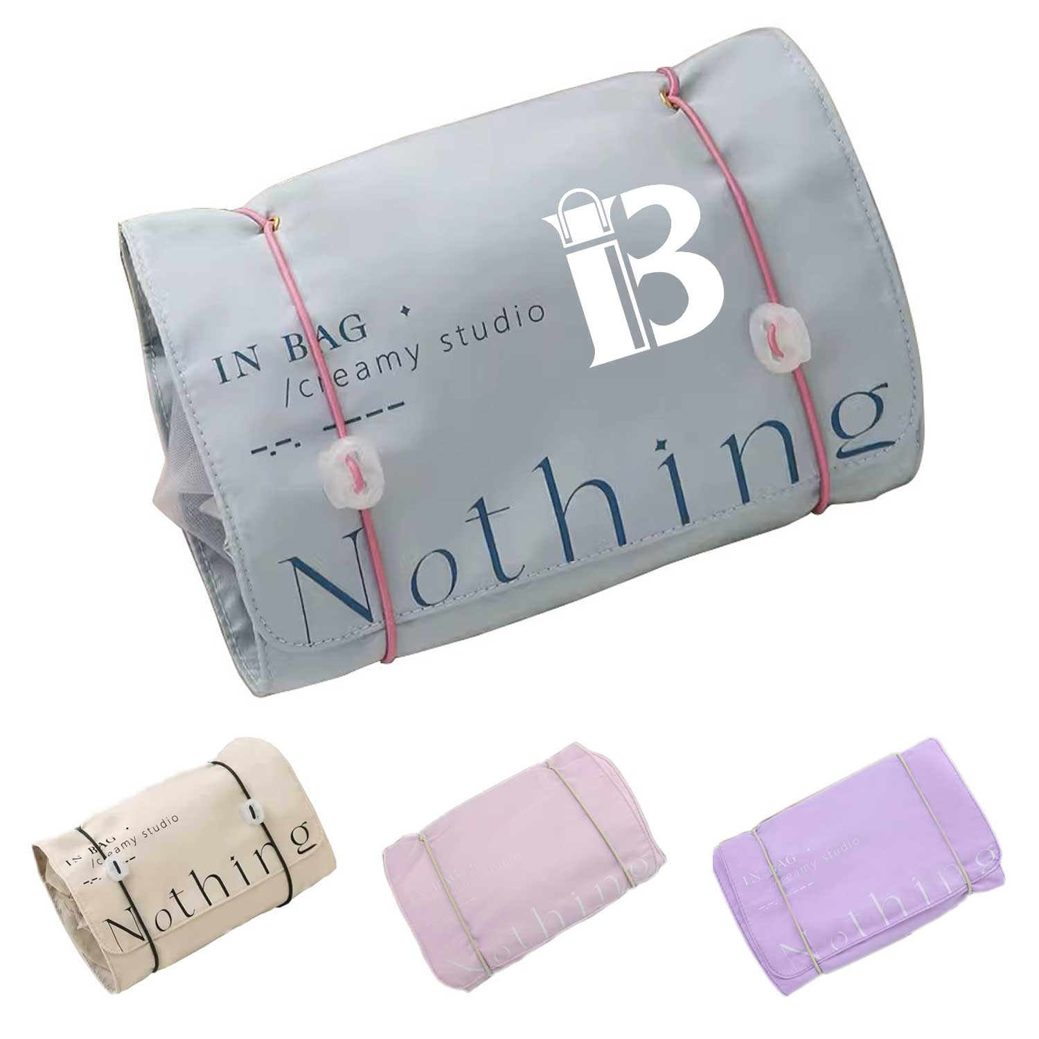 Large-Capacity Detachable Minimalist Foldable Makeup Bag 1