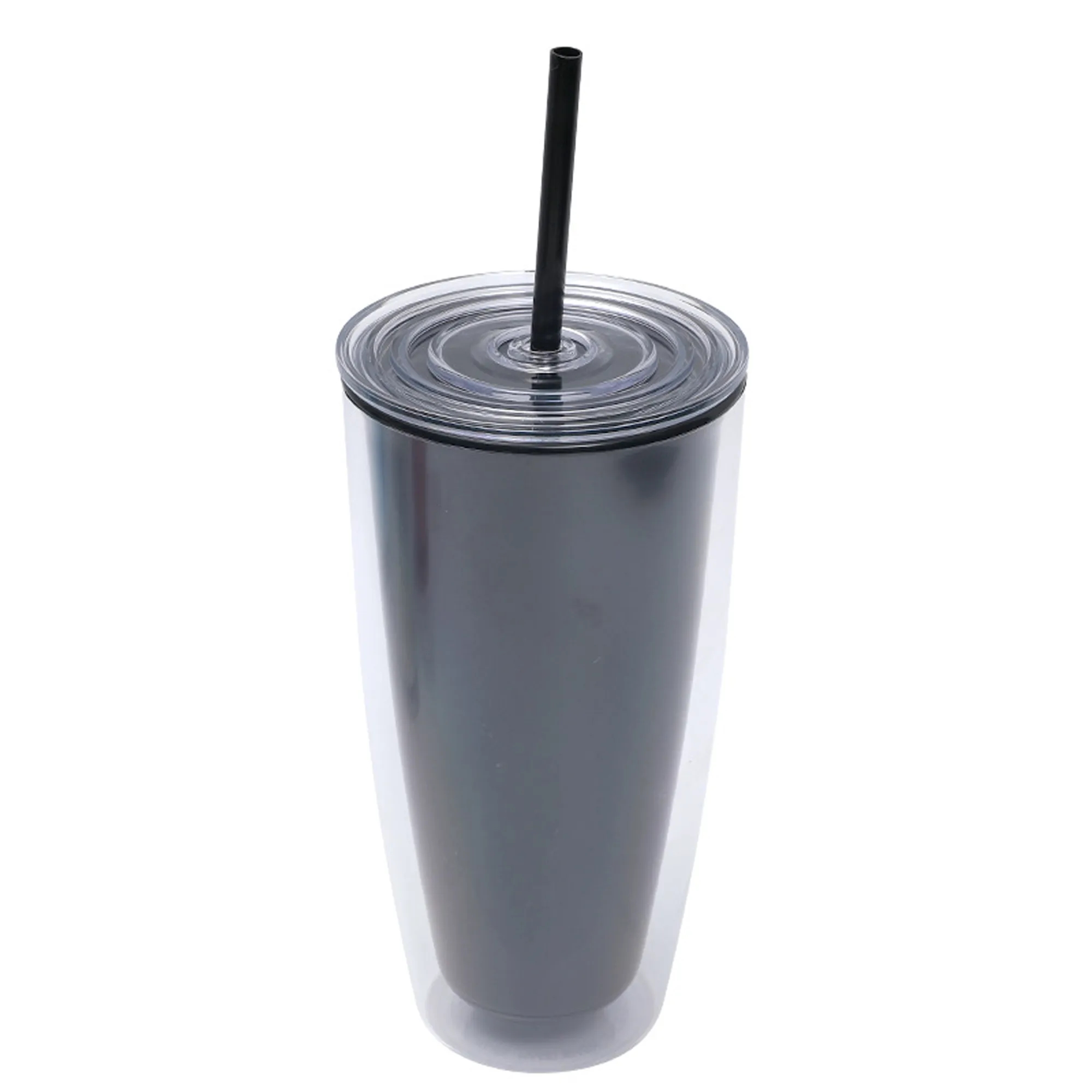25 oz Reusable Double Walled Plastic Cup 5