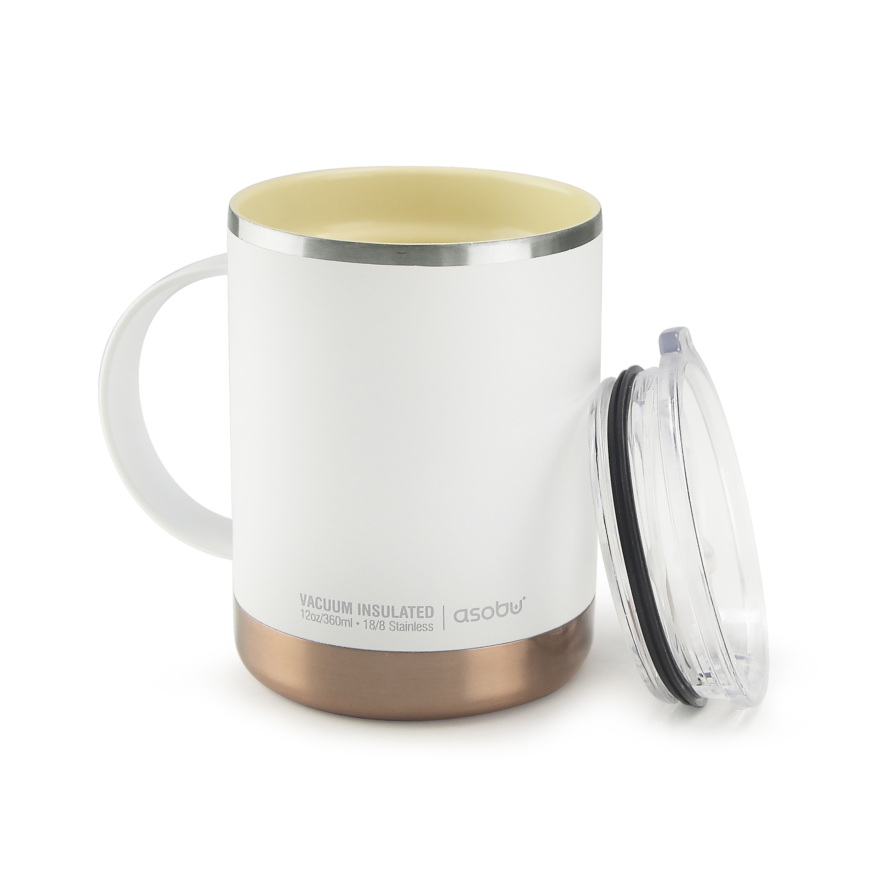12 Oz. Asobu Ultimate Mug w/ Shatterproof Ceramic Interior 4