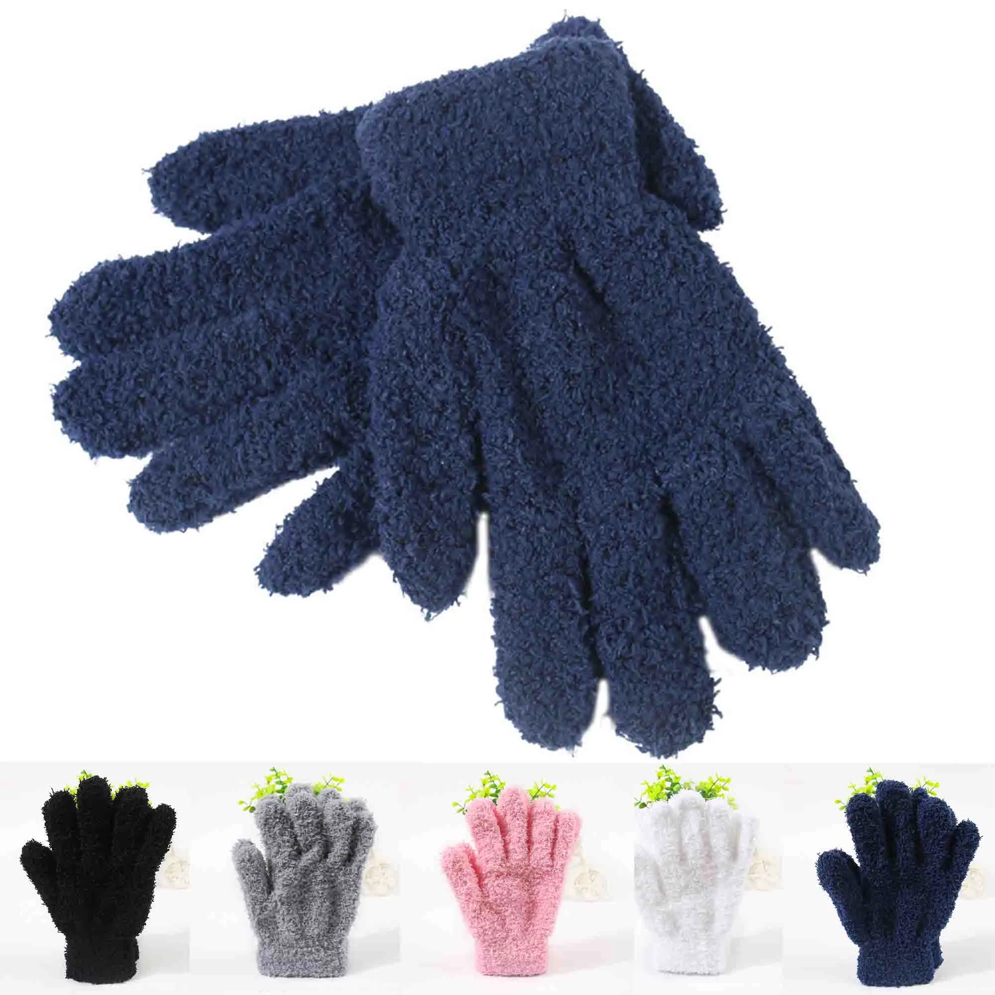 Winter Knitted Magic Stretchy Full Fingers Gloves