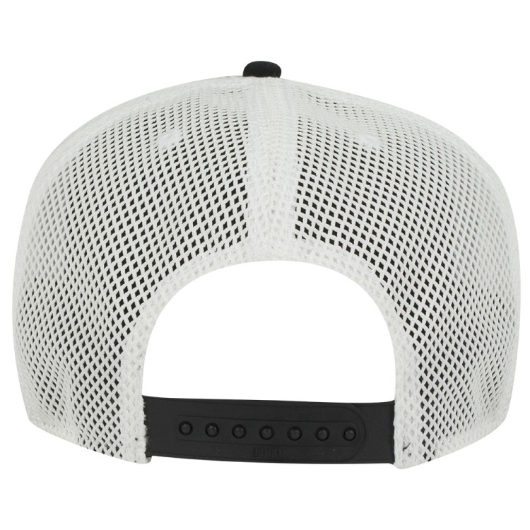 OTTO CAP® OTTO SNAP 5 Panel Pro Style Mesh Back Trucker Snapback Hat 2