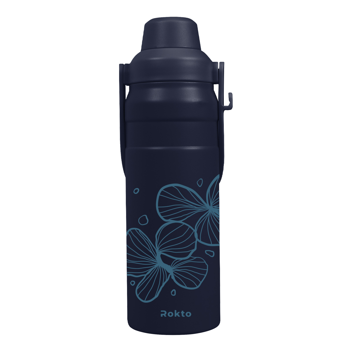 24 Oz. Summit Sip Recycled Stainless Steel Bottle With Easy Carry Handle 7