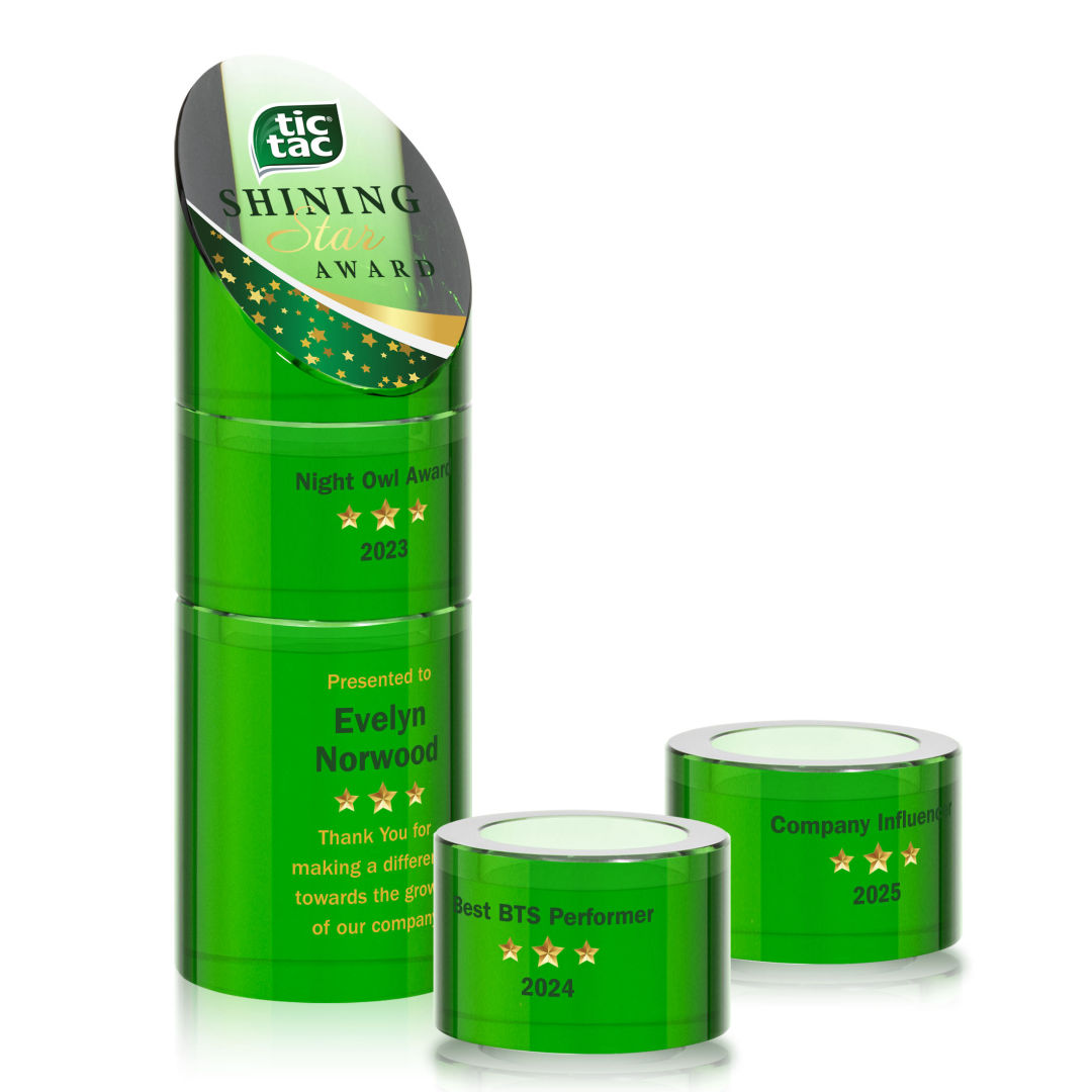 Atlantis Stacker VividPrint™ Award -  Green