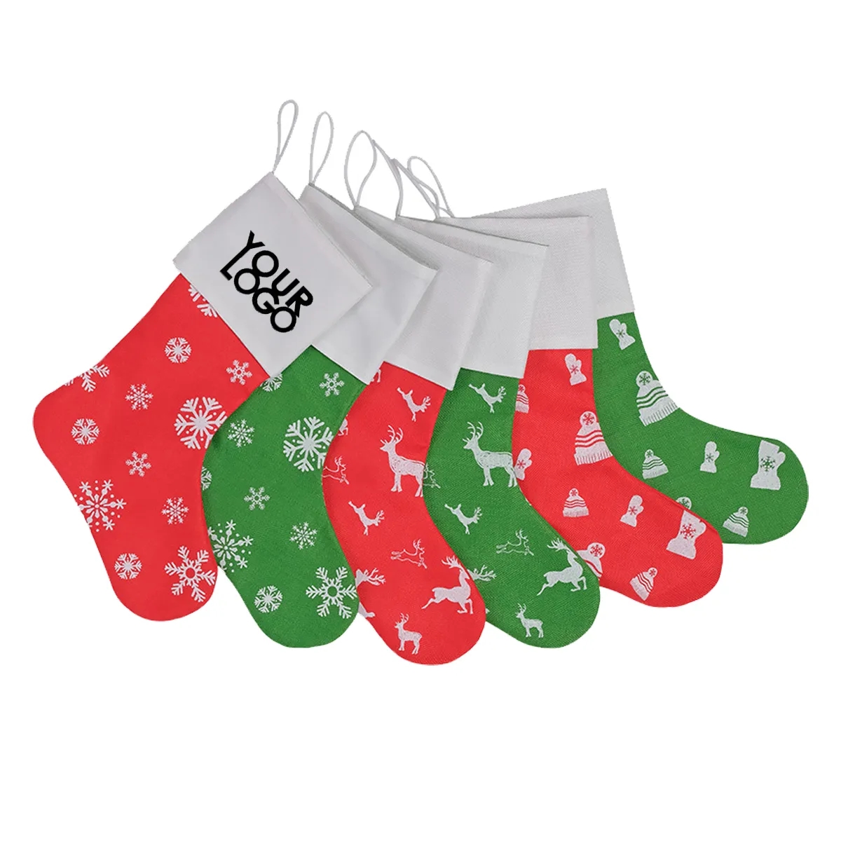 Printing Santa Christmas Stockings 3