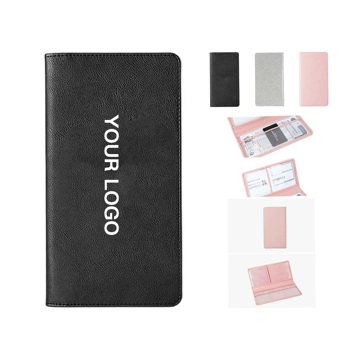 Compact Passport Holder with Card Storage 3