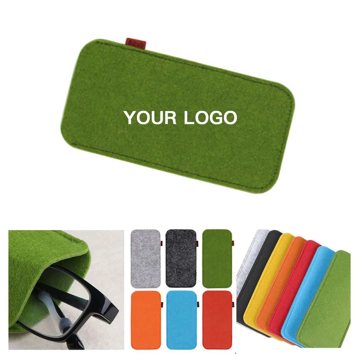Protective Felt Case for Sunglasses and Glasses 5