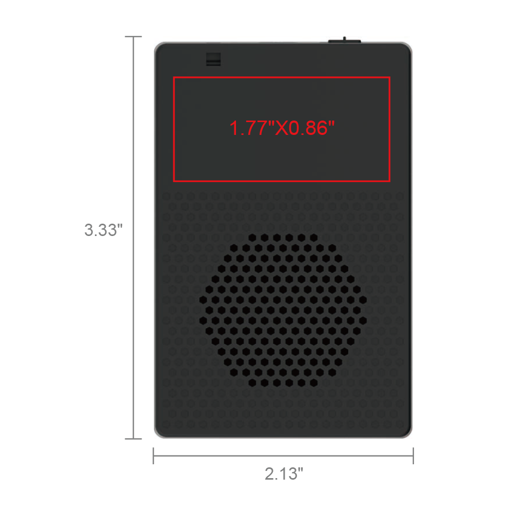Groveland Park Stick-On Bluetooth Speaker