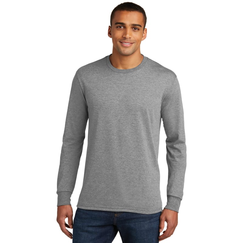 District Perfect Tri Long Sleeve Tee . 55