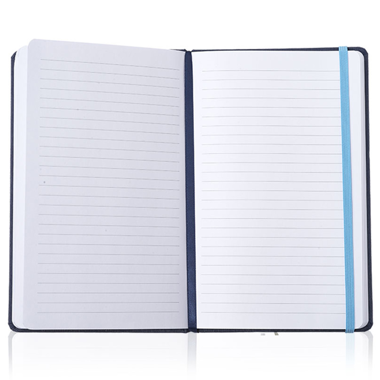 5.25" x 8.5" Hardcover Journal Notebooks w/ Matching Color Elastic Band 3