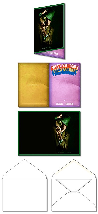 Greeting Card - 3.5x5 Folded with Envelopes – UV-Coated (1S) – 10 pt. 3