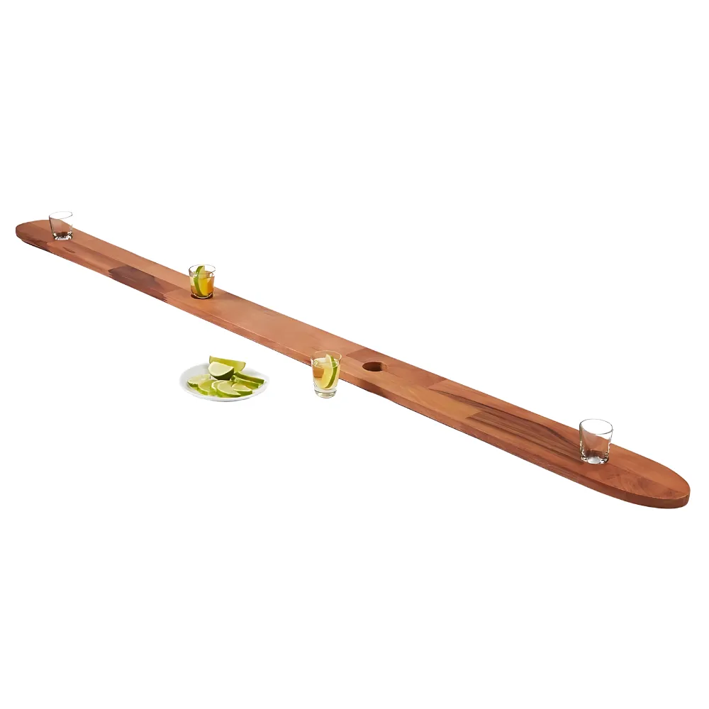 Wooden Shot Ski Flight Tray 4