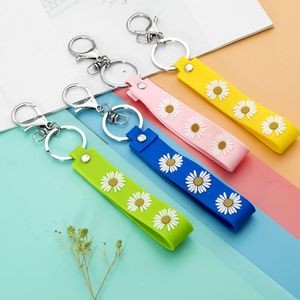 Vibrant 3D Balls PVC Keychain Ring 7