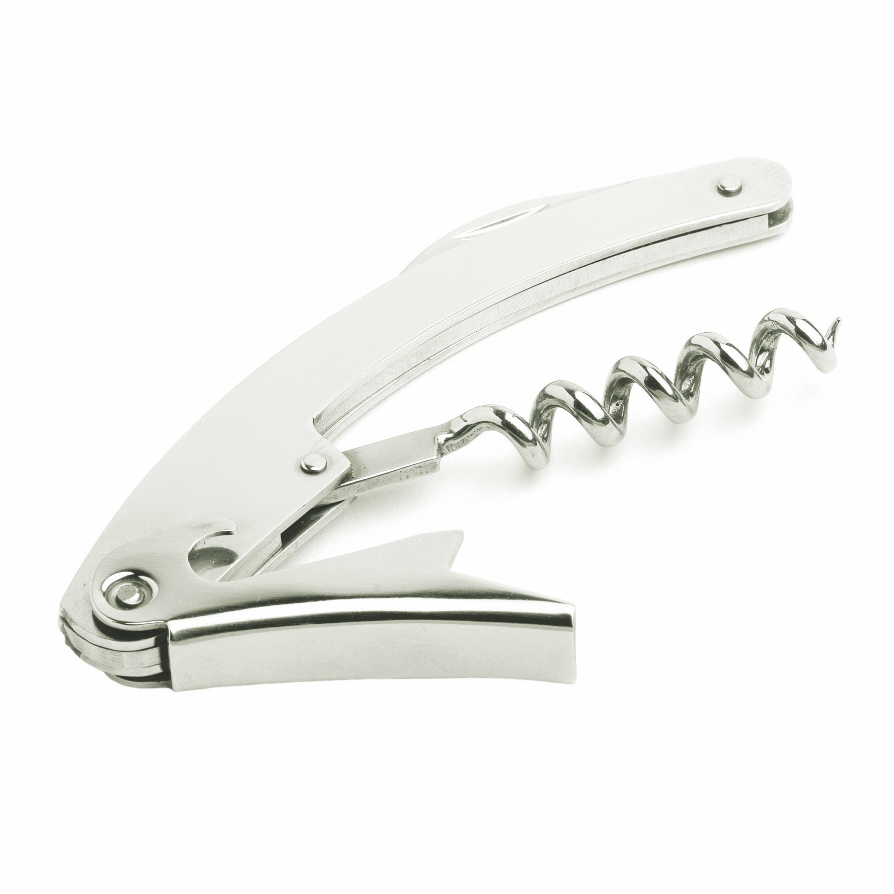 True® Curve™ Stainless Steel Waiter's Corkscrew 7