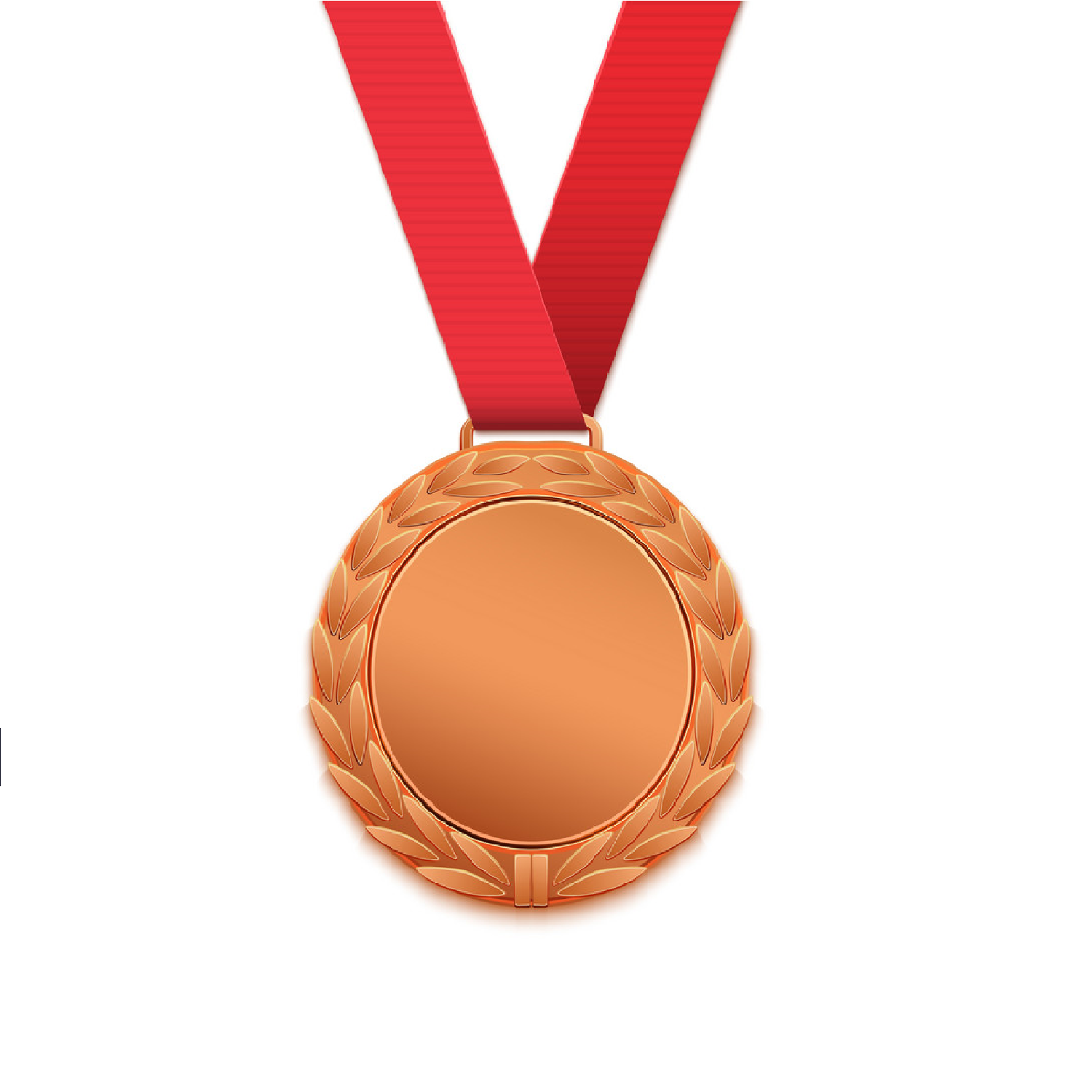 Customized Shiny Bronze Plated Zinc Alloy Medal 2