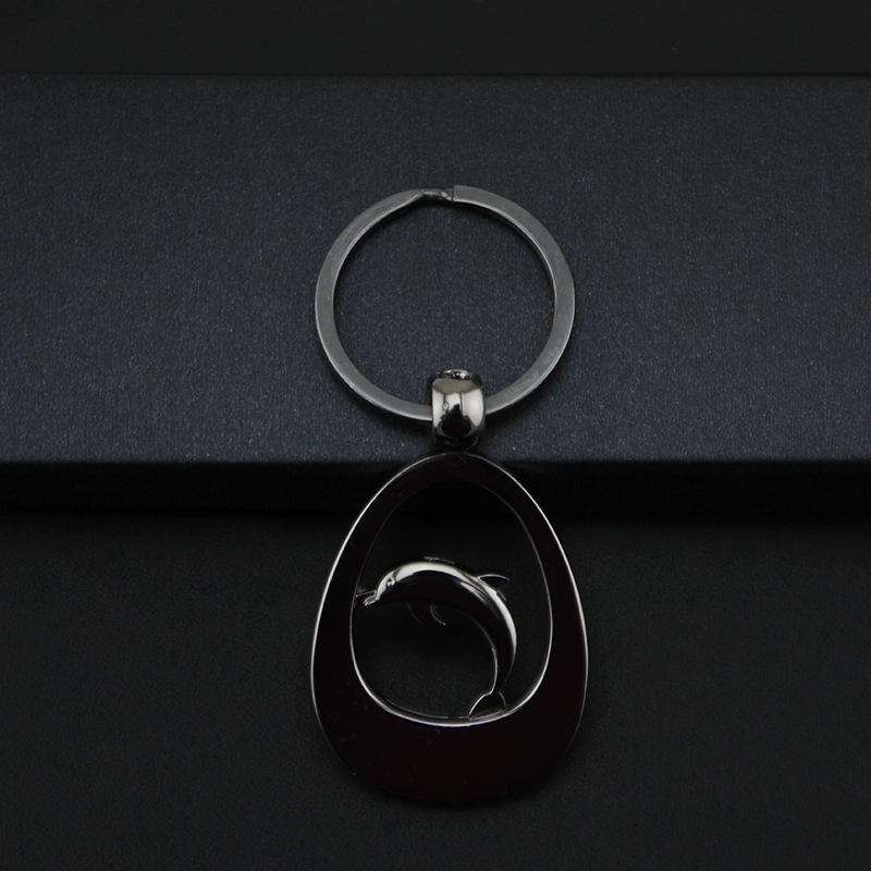 Creative Dolphin Metal Key Ring 5