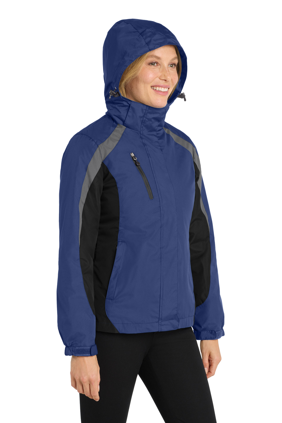 Port Authority Women's Colorblock 3-in-1 Jacket. L321 54