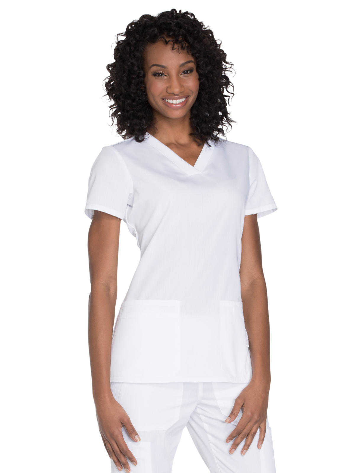 Cherokee - Workwear Originals - Women's 2-Pocket V-Neck Top 23