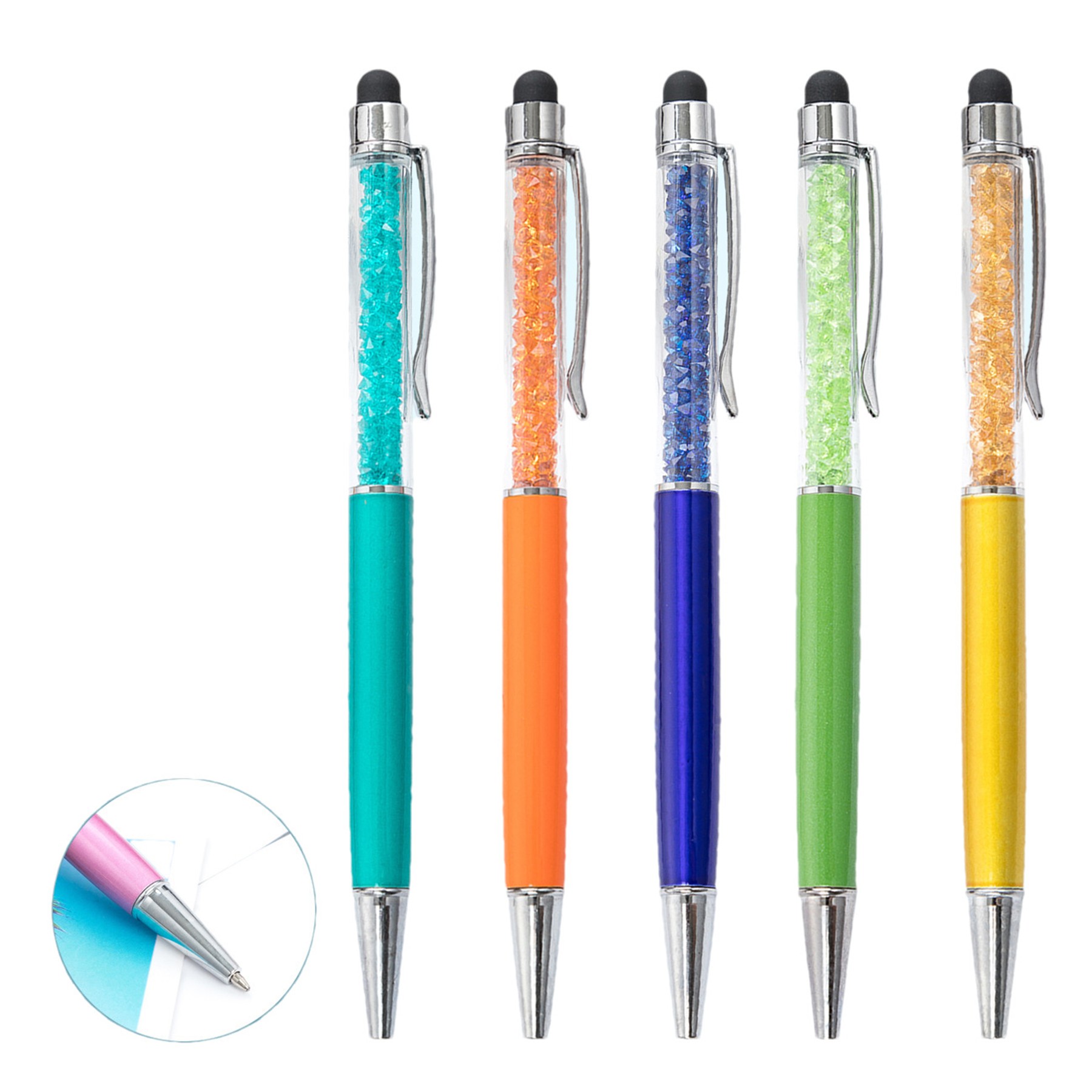 Crystal Filled Ballpoint Pen 3