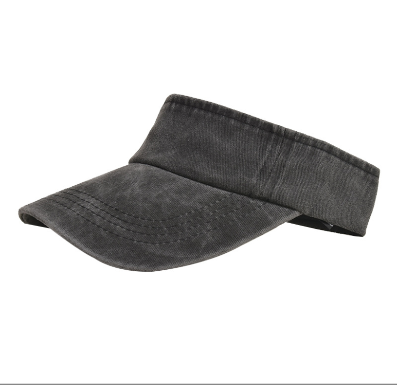 Washed Denim Sun Visor Hat/Cap 4