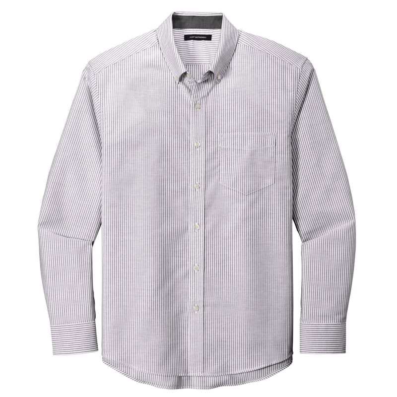 Port Authority SuperPro Oxford Stripe Shirt. 12