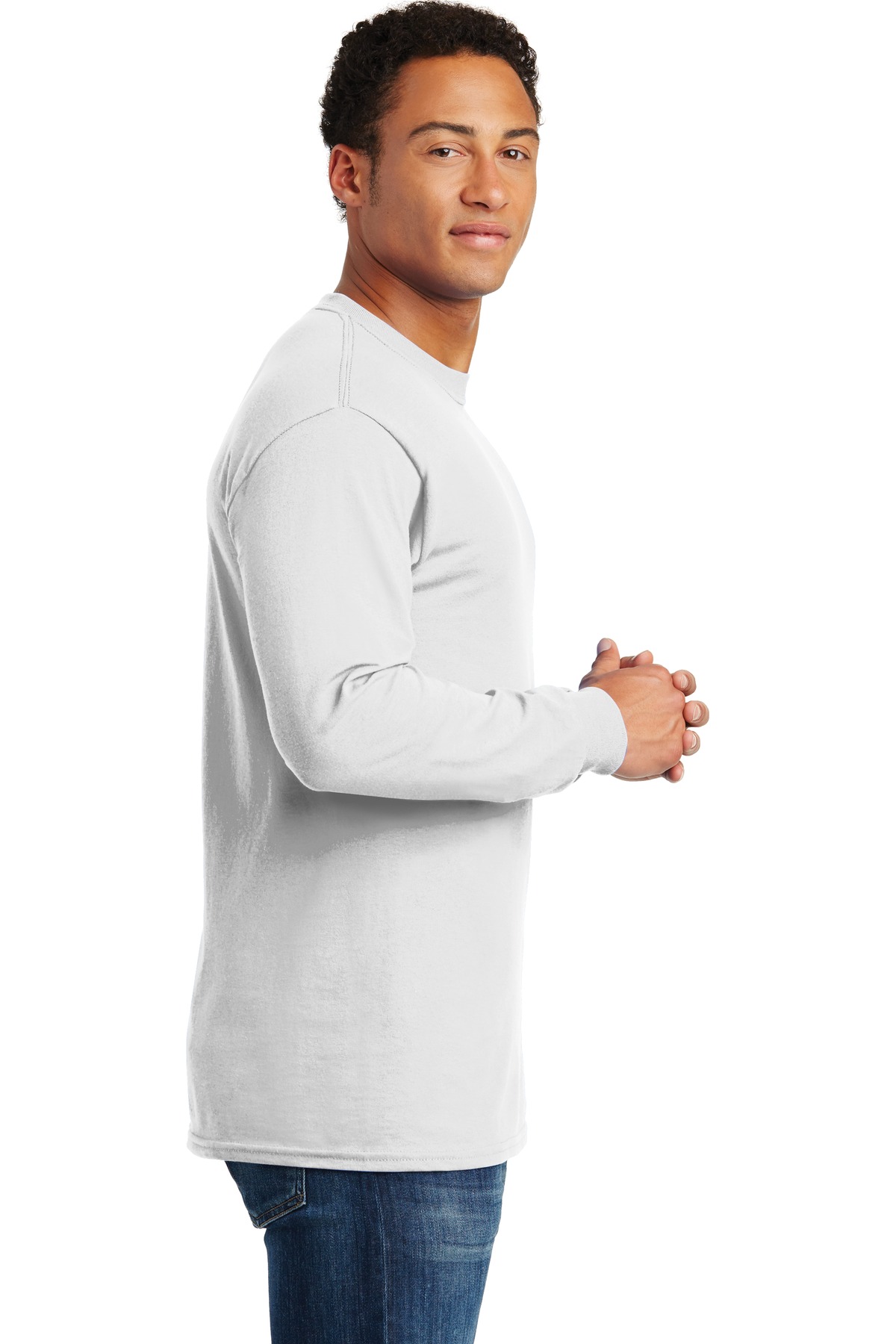 Gildan - Heavy Cotton 100% Cotton Long Sleeve T-Shirt. 5400 15
