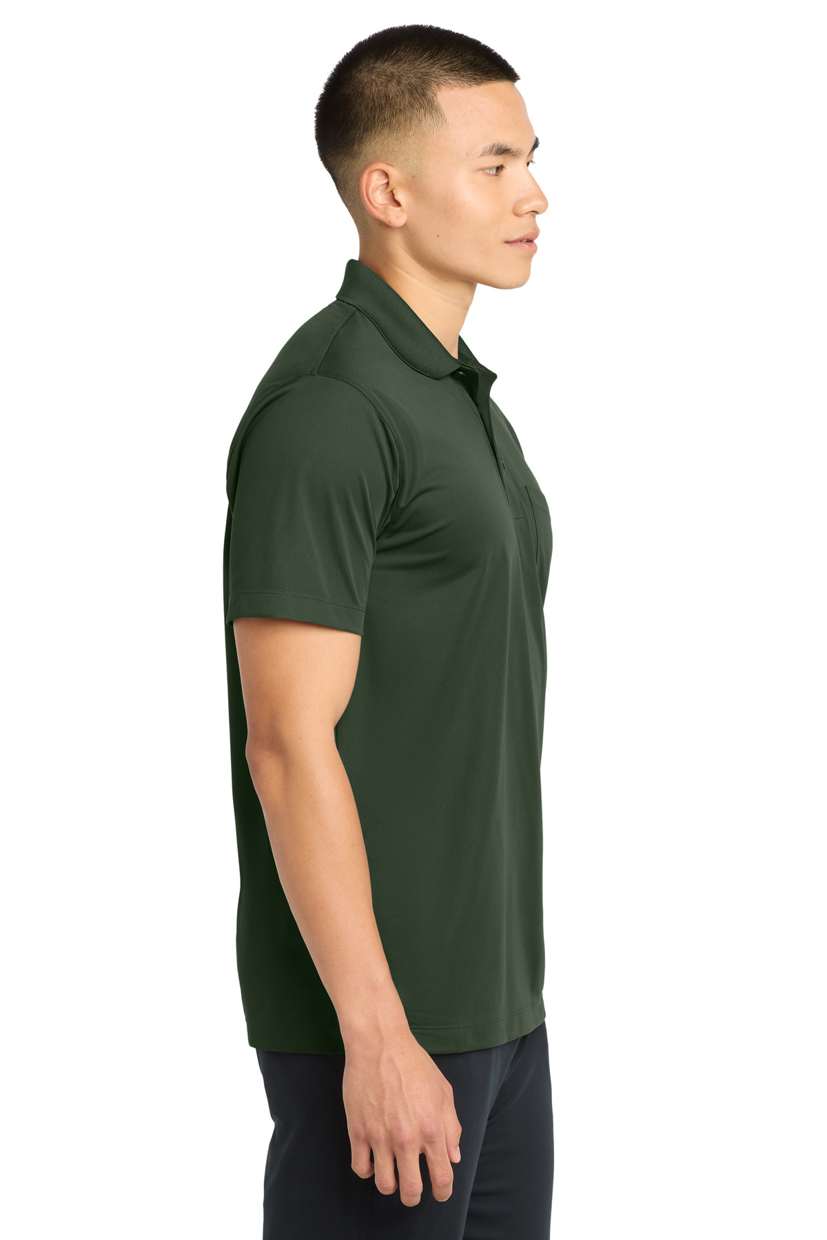Sport-Tek Micropique Sport-Wick Pocket Polo. ST651 5