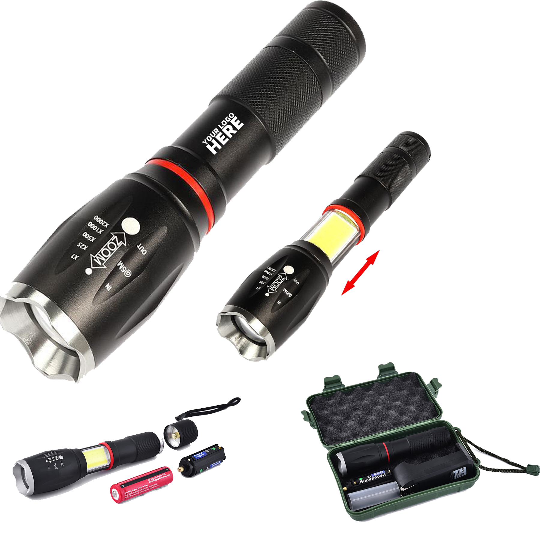 Super Bright LED Tactical Flashlight 1