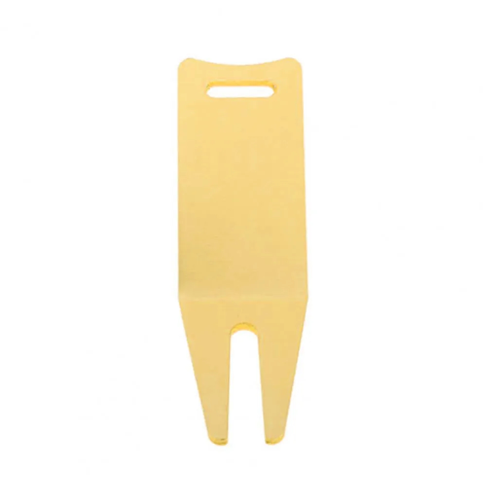 Aluminum Bent Golf Divot Repair Tool 6