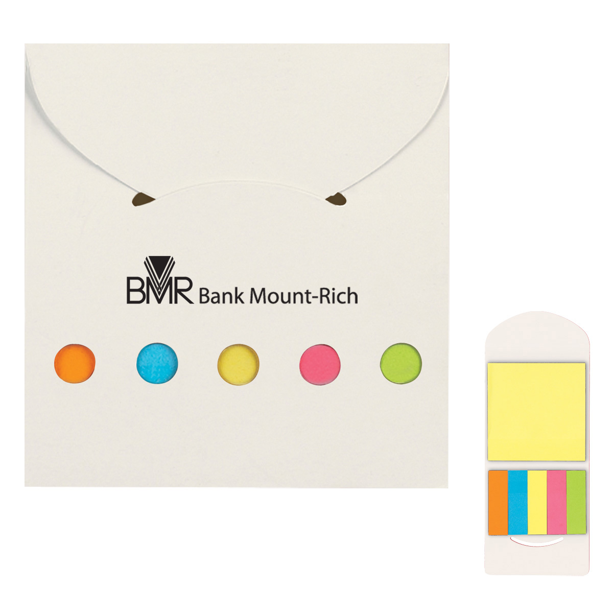 Sticky Notes And Flags In Pocket Case 24