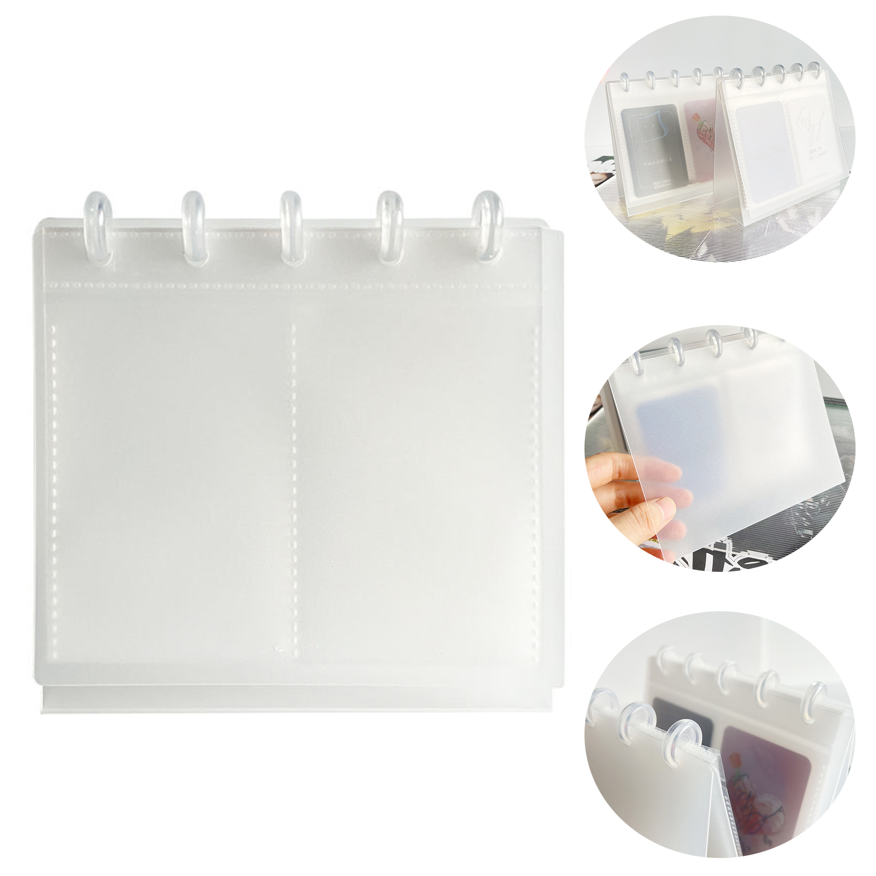 Plastic Photo Card Album Calendar Style 2