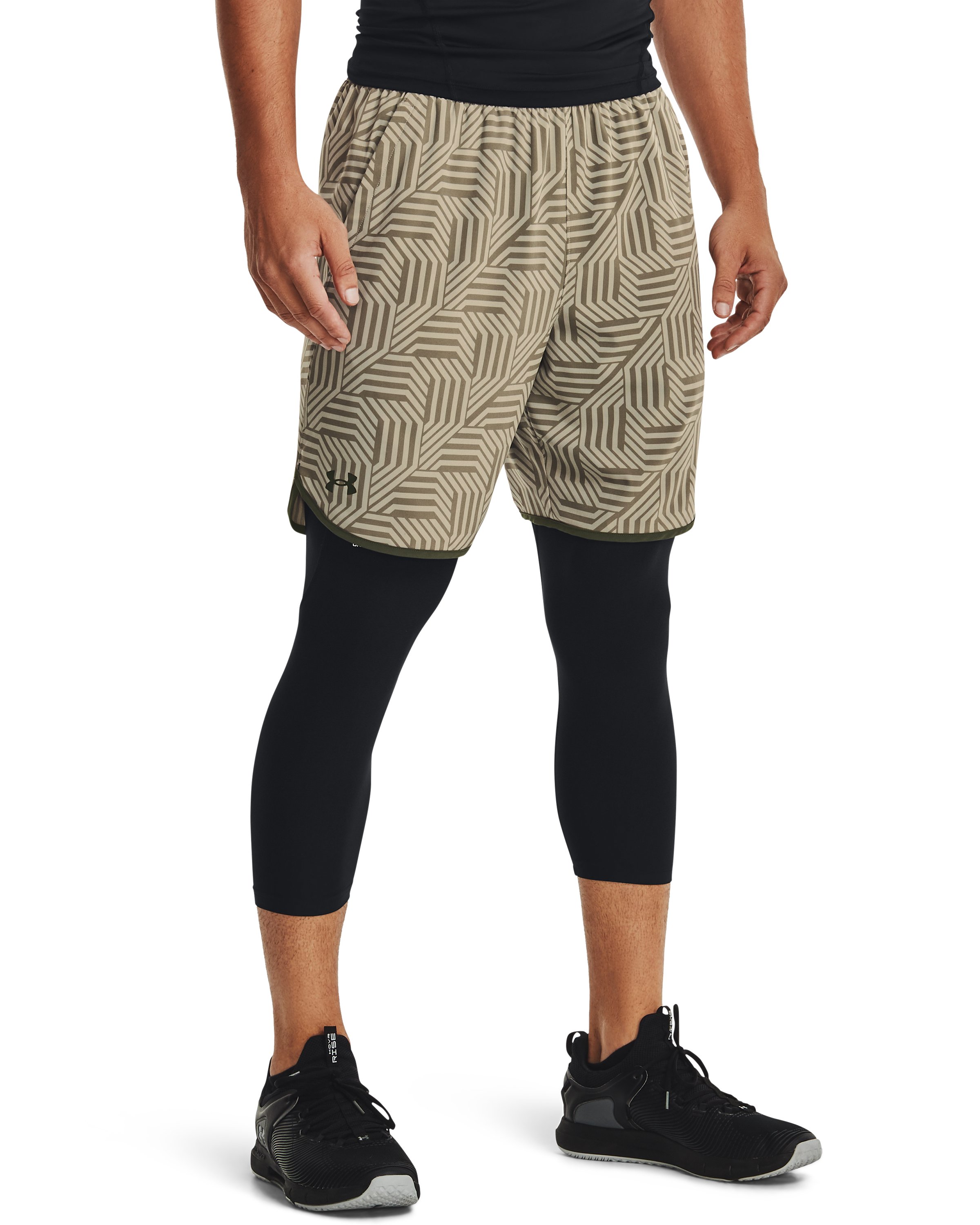 UA HIIT Woven GeoTessa Men's Shorts 3