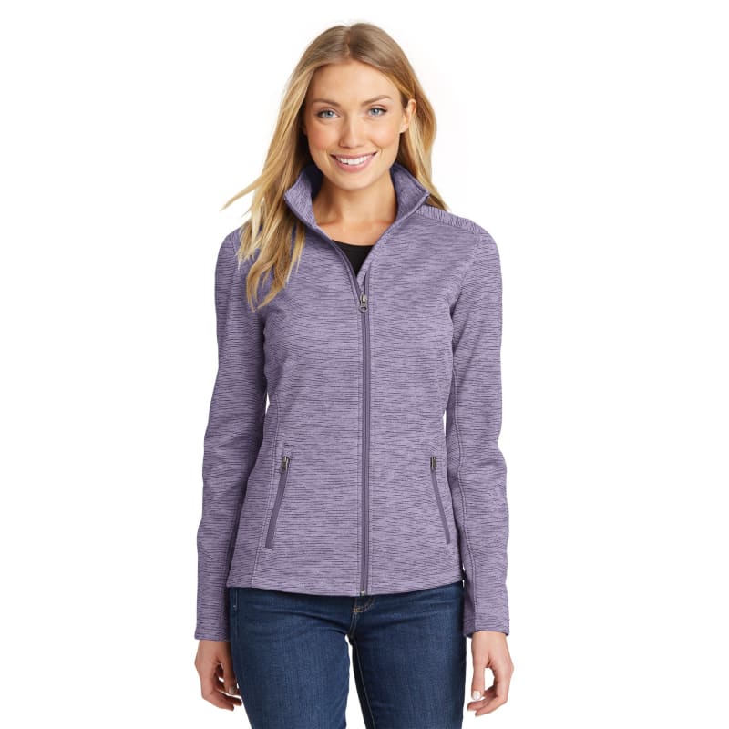 Port Authority Women's Digi Stripe Fleece Jacket. 4