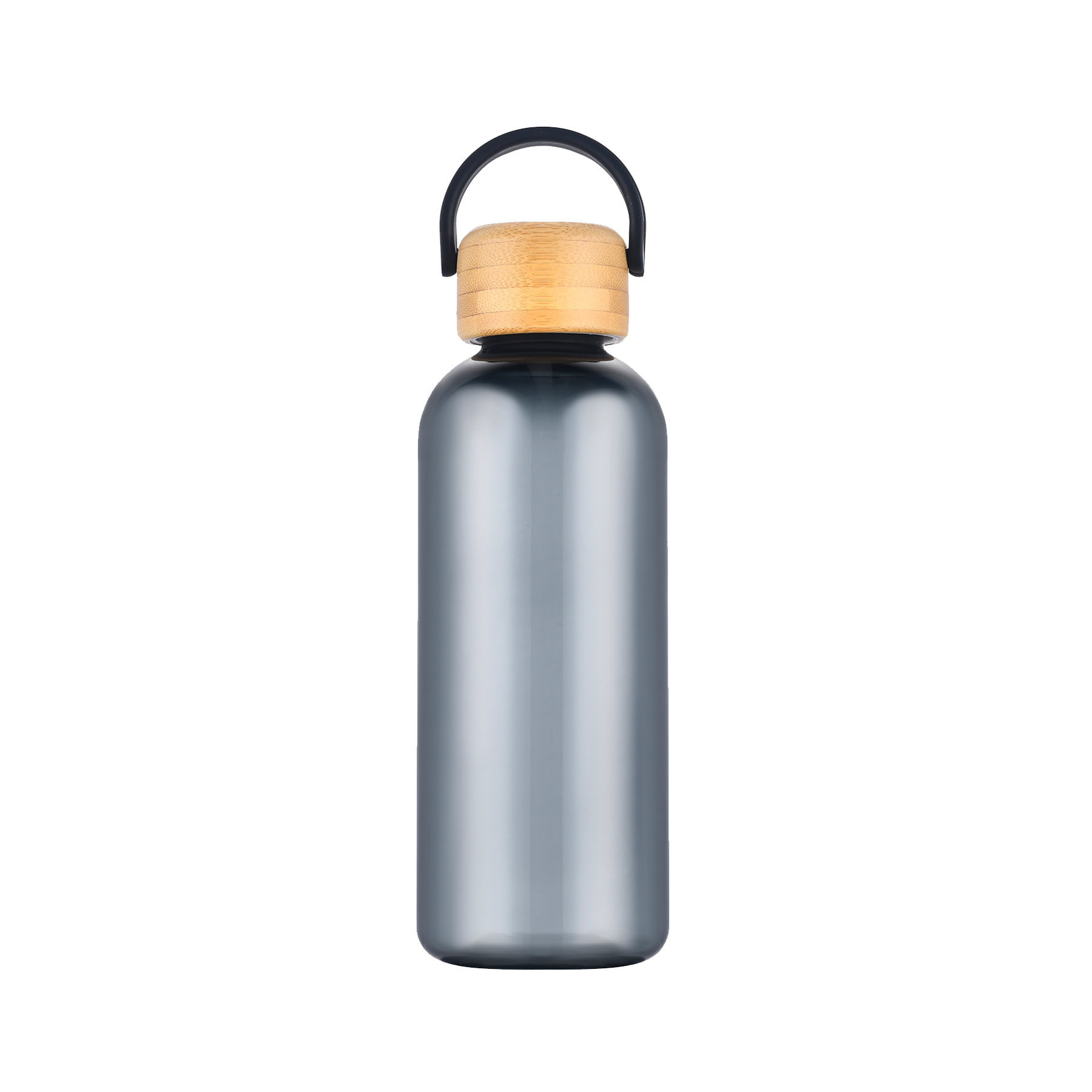 21 oz. Recycled PET Water Bottle with Bamboo Lid & Carry Handle 6