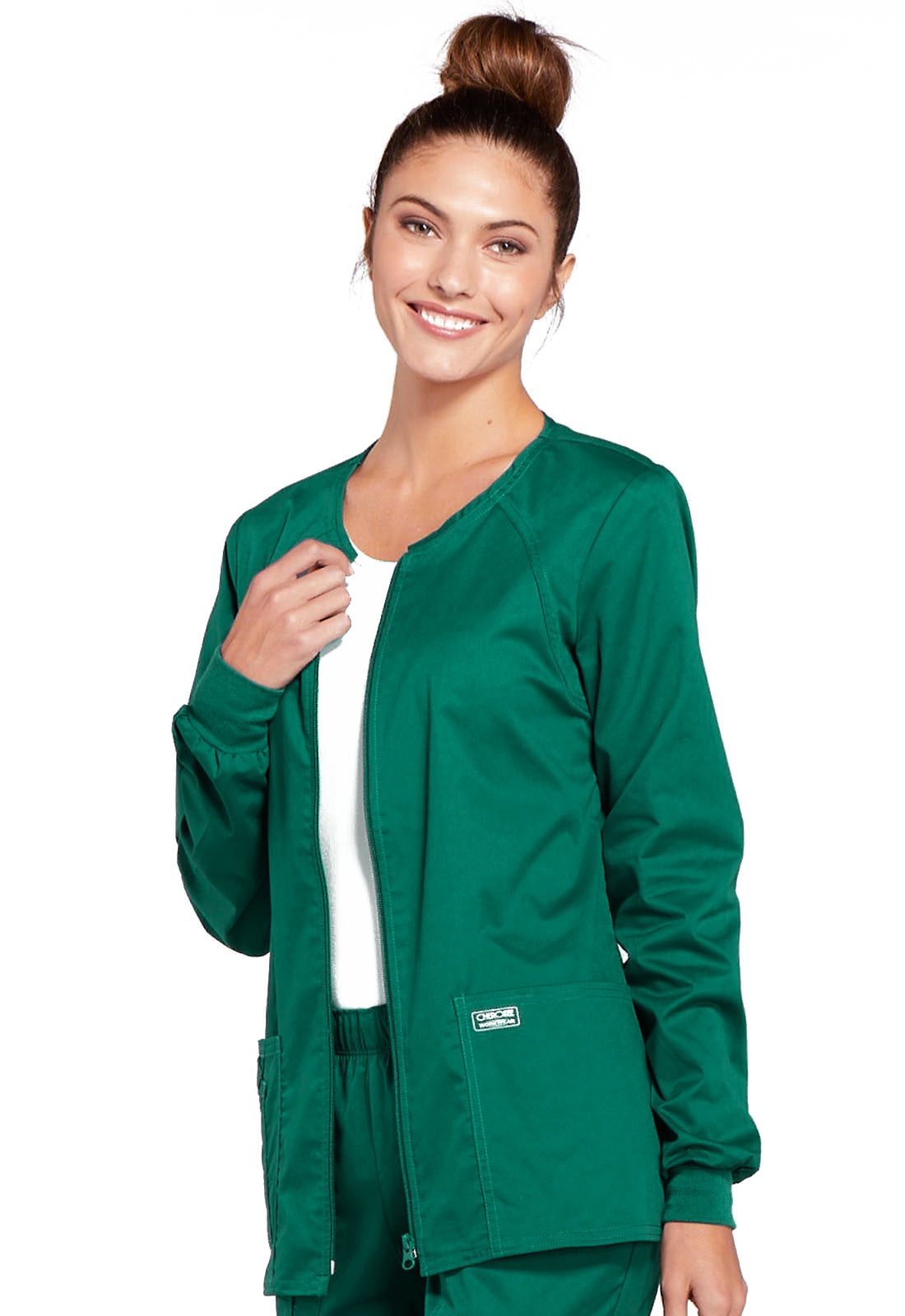 Cherokee - Workwear Core Stretch - Zip Front 4
