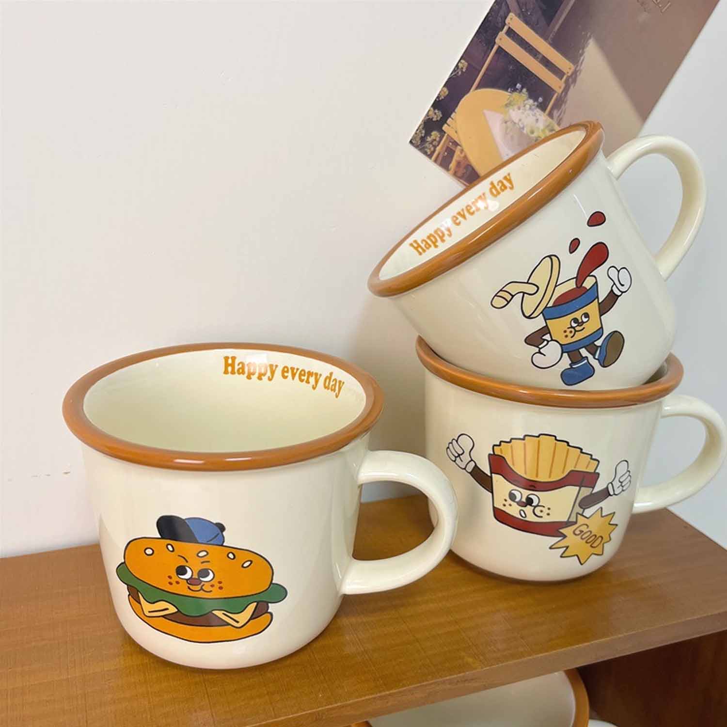 11OZ Creative mugs wholesale cartoons 3