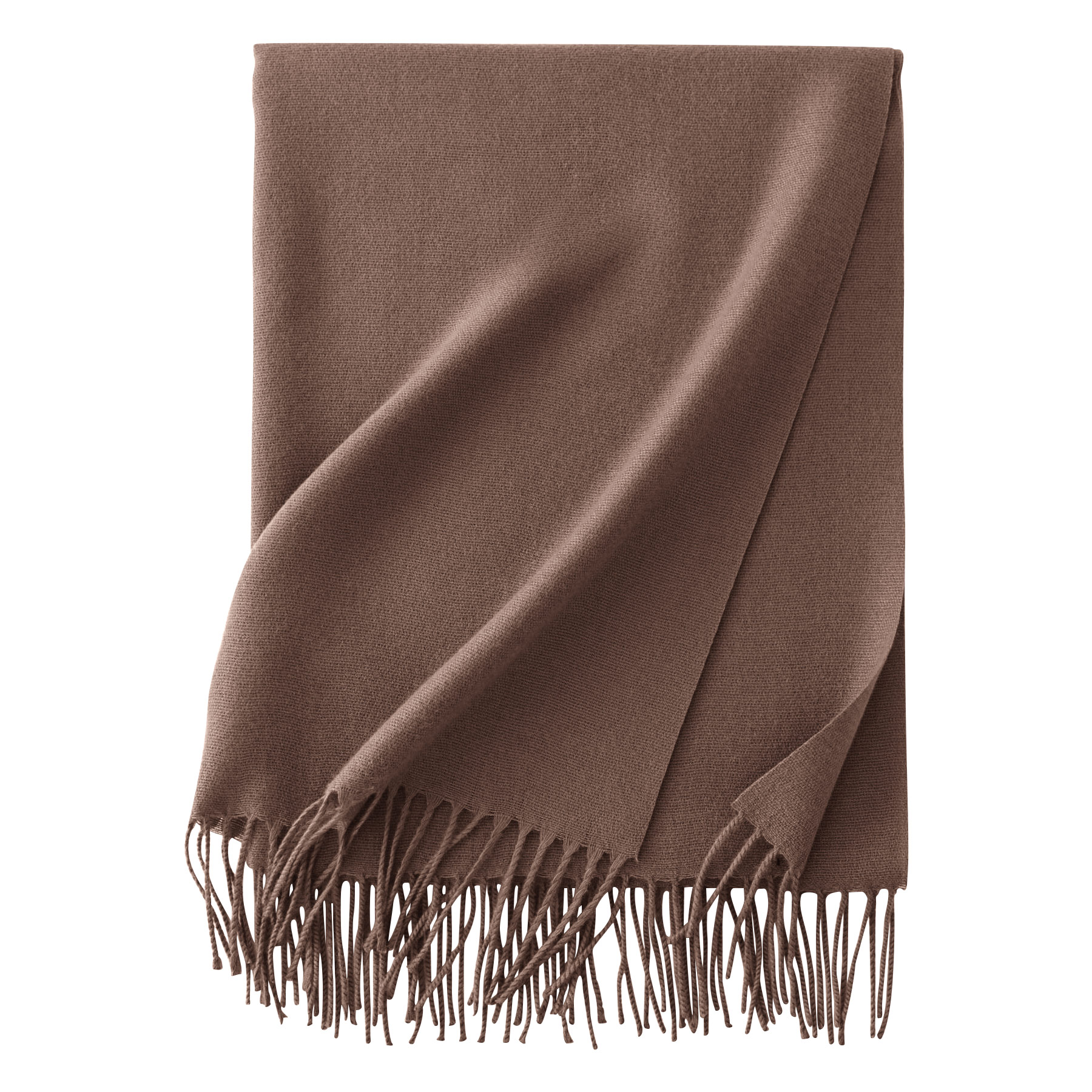 Winter Faux Cashmere Shawl Scarf With Tassels 8