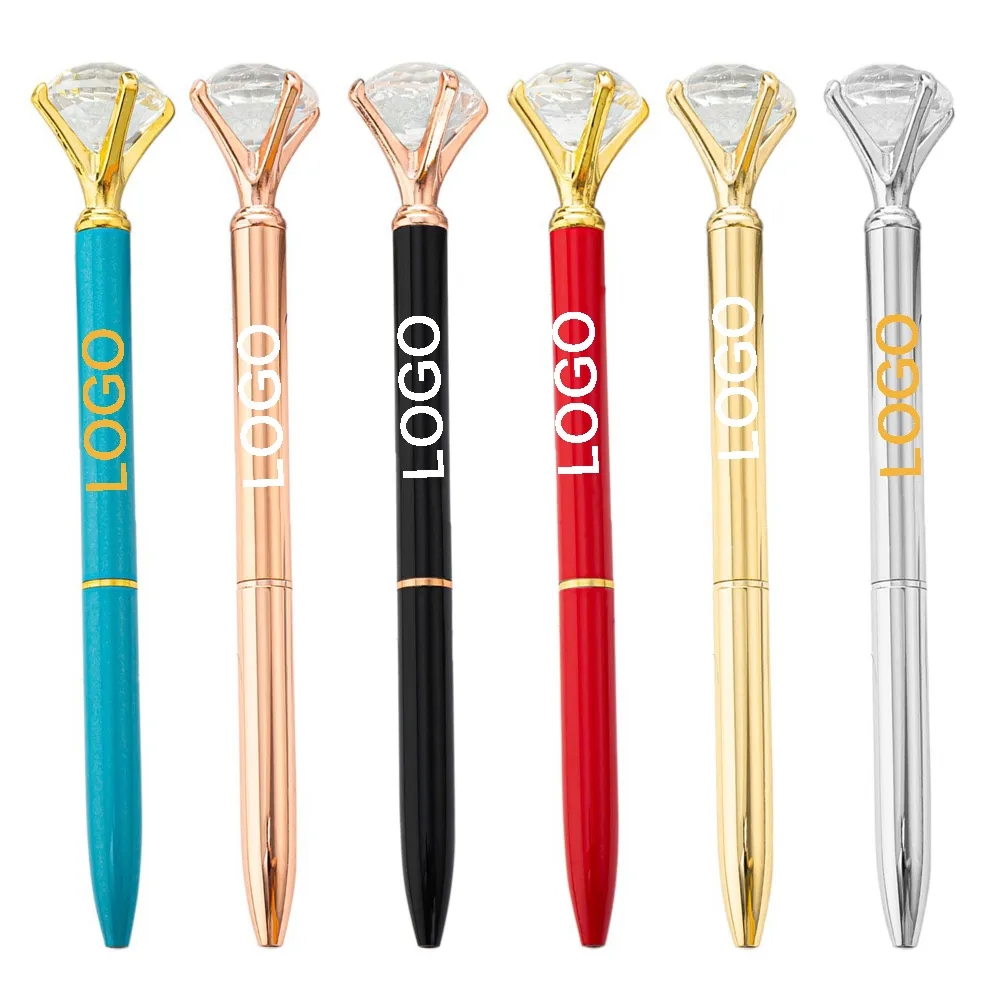 Big Crystal Diamond Ballpoint Pen 2